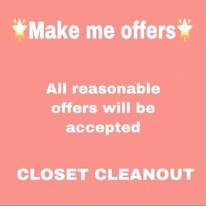 🌟MAKE ME OFFERS🌟